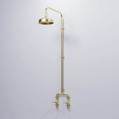 Brass Shower - Gurara Falls - Polished Brass (Lacquered)