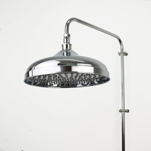 Chrome Shower Head - Large Traditional Bell