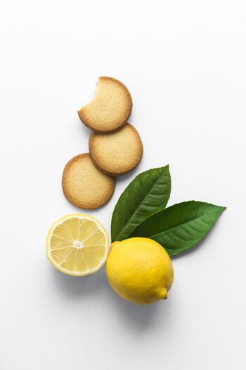 Biscuits Tentation Citron - fabriqués artisanalement au Pays-Basque 2