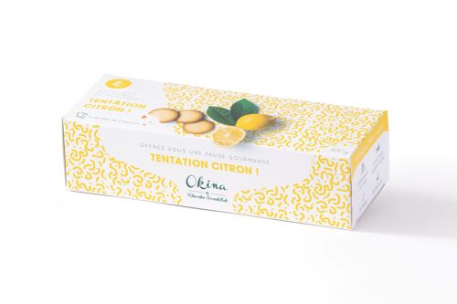 Biscuits Tentation Citron - fabriqués artisanalement au Pays-Basque