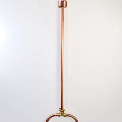 Copper and Brass Shower - Kamakura - Natural Copper