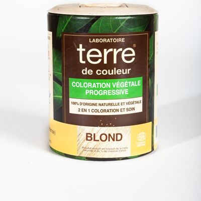Terre de Couleur Coloration 100% Végétale Blond