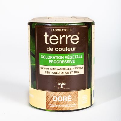 Terre de Couleur Coloration 100% Végétale Dore