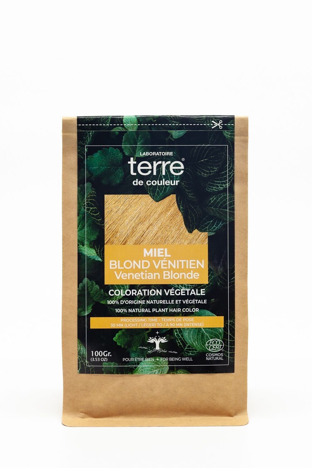Terre de Couleur Tinta per capelli 100% vegetale Miele