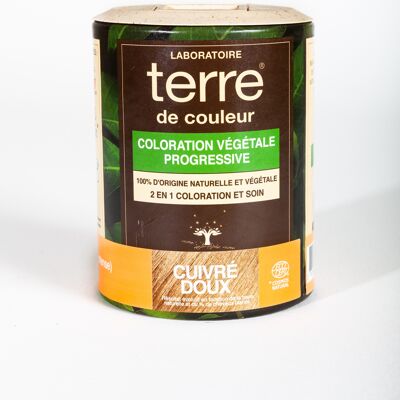 Terre de Couleur Coloration 100% Végétale Cuivre Doux