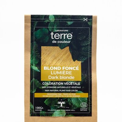 Terre de Couleur Color de cabello 100% vegetal Rubio oscuro claro