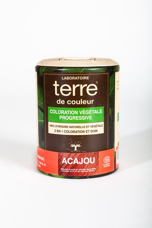 Terre de Couleur Coloration 100% Végétale Acajou