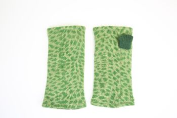 Chauffe-mains Imprimé Animal Vert