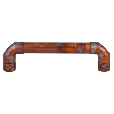 Copper Handle - Marbled - 128mm Hole Centres