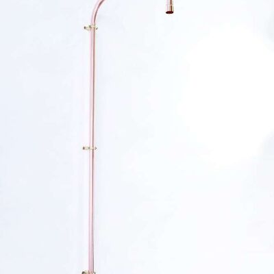 Therapeutic Spa Shower Design - Single Cascade - High Polish Lacquered