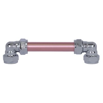 Maniglia / Pull in cromo e rame - Interasse fori 640 mm - Matt