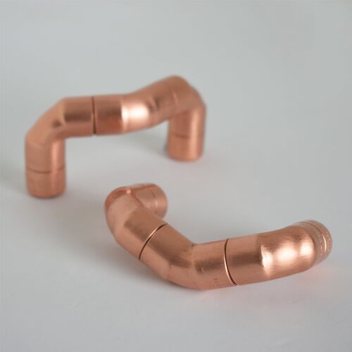 Copper Pull V-shaped 45* - Natural Copper