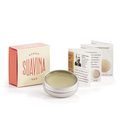 Dermo - Suavina Original 140th Aniversary Lip Balm 15ml Jar Exhibitor 12 Units