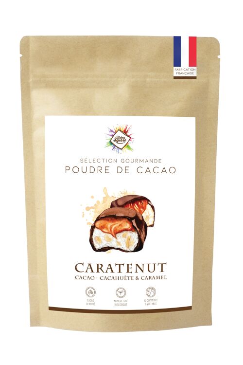 Caratenut - Poudre de cacao, cacahuète et caramel