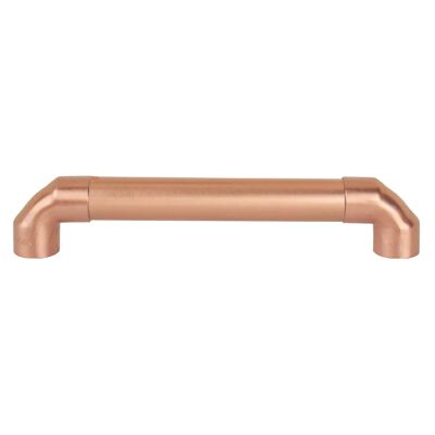 Copper Pull (Flush Mounted) - 128mm Hole Centres - Satin