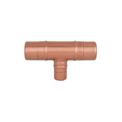 Copper Knob - T-shaped (Thick Bodied) - Satin