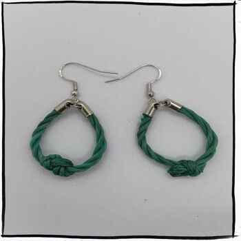 Boucles d'oreilles de la mer "Mer Baltique - Fehmarnsund" 1