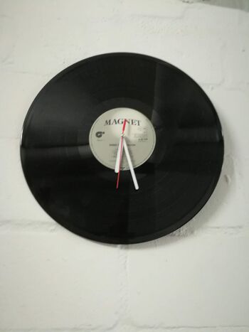 Horloge murale en vinyle Record Clock Motif classique 1