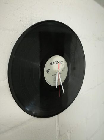 Horloge murale en vinyle Record Clock Motif classique 4