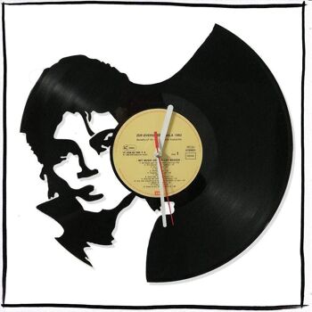 Horloge murale en vinyle Record Clock avec Michael Jackson 1