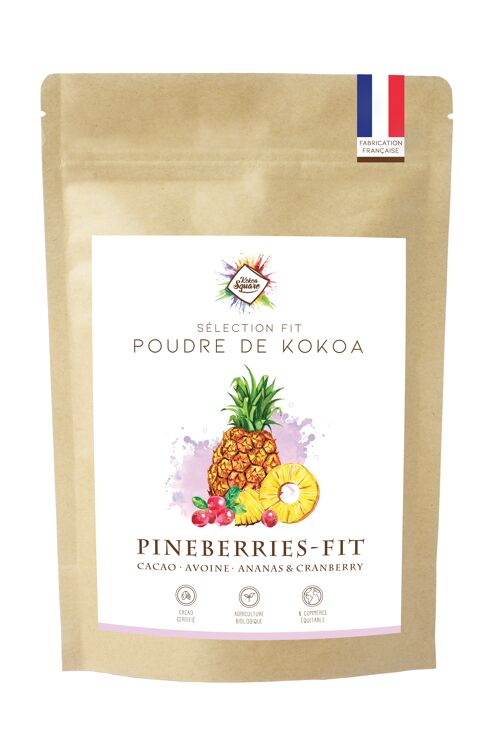 Pineberries-Fit - Cacao, avoine, ananas et cranberry