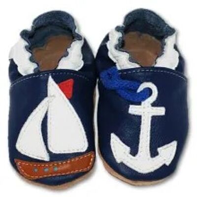 Boat 25 soft leather slippers