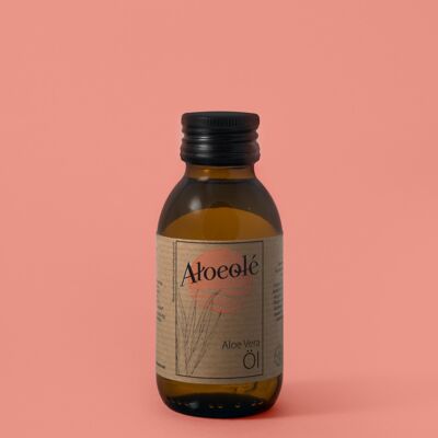 100% natural aloe vera oil and sweet almonds