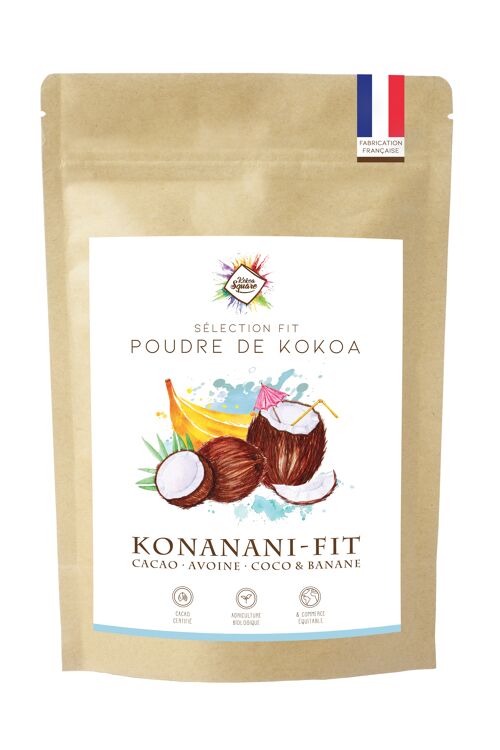 Konanani-Fit - Cacao, avoine, banane et coco