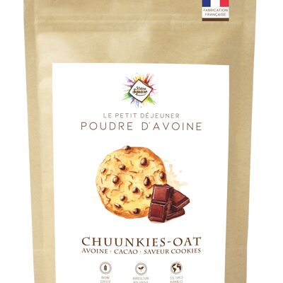 Chuunkies-OAT - Avoine instantané au cacao saveur cookies