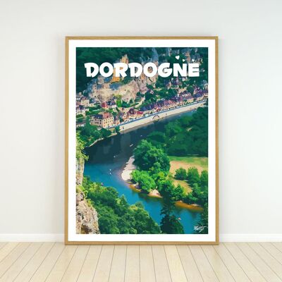 Affiche Dordogne - Périgord