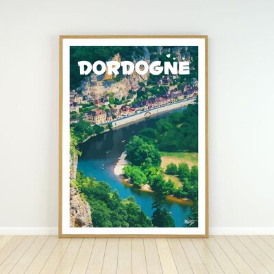 Affiche Dordogne - Périgord