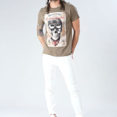 TEE-SHIRTS TS-MC CLEM TS M LIGHT KHAKI pack B