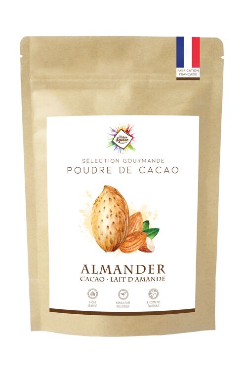 Almander - Poudre de cacao  pour chocolat chaud au lait d'amande