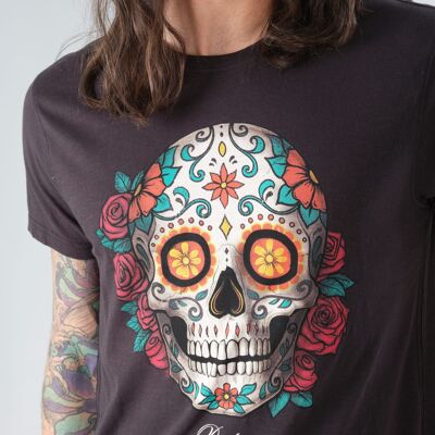 TEE-SHIRTS TS-MC CALAVERA TS M  CHARCOAL pack A