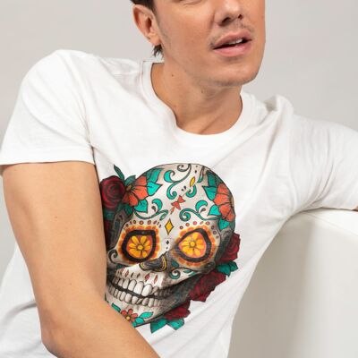 Tee-shirts ts-mc calavera ts m  natural