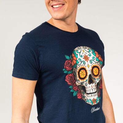 TEE-SHIRTS TS-MC CALAVERA TS M  NAVY pack C