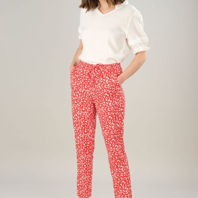 Trousers trous trudy pa w  red