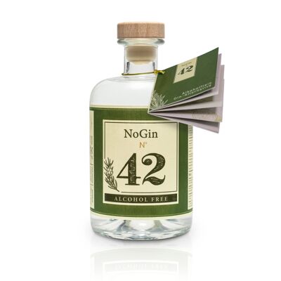 NoGin 42 | Alternative au gin sans alcool | Sans sucre | Compagnon idéal des cocktails sans alcool