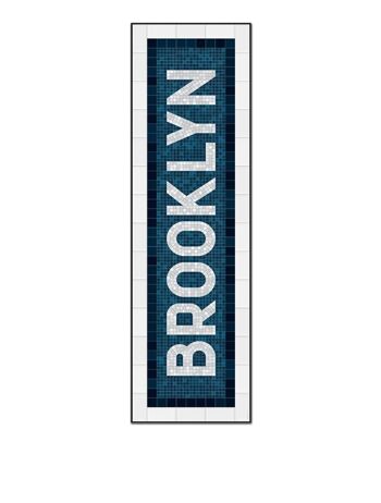 NY Black - BROOKLYN 40x133 - Tirage d'art 2