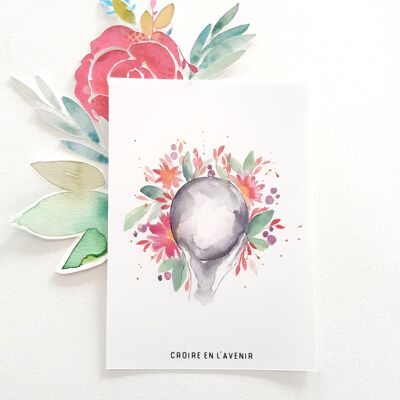 Crystal Postcard