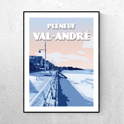 POSTER Pléneuf Val-André - Blu
