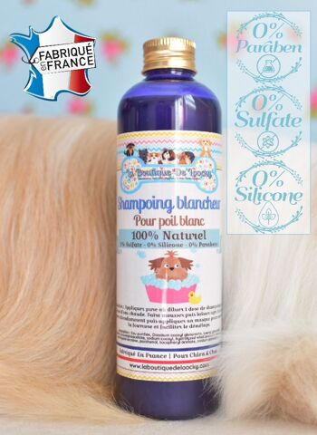 Shampoing Poil Blanc & Clair 100% Naturel