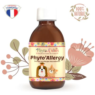 Soulager les allergies chien & chat / Sirop 100% Phytothérapie
