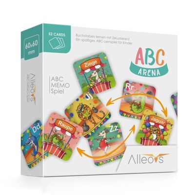 ABC Arena - Juego de letras y juego de memoria