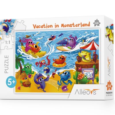Puzzle Holiday in Monsterland