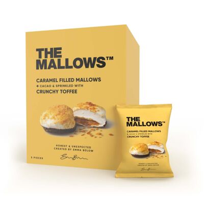 Marlallows ripieni di caramello + Crunchy Toffee 5 x 11g