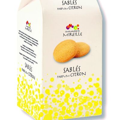 Galletas de mantequilla con aroma de limón