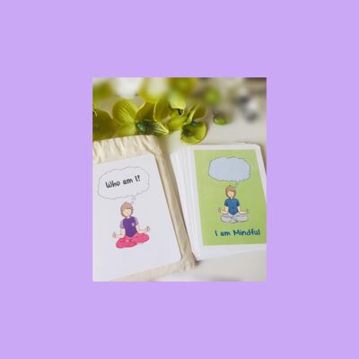 Yoga-Karten-Lehrerpaket (im Baumwollbeutel)