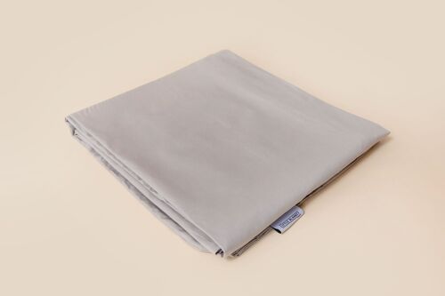 Children's Blanket Cover - Grey 100% Cotton