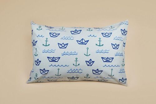 Pillow Case - Blue Sailor - Small (40x60cm) - nopersonalisation